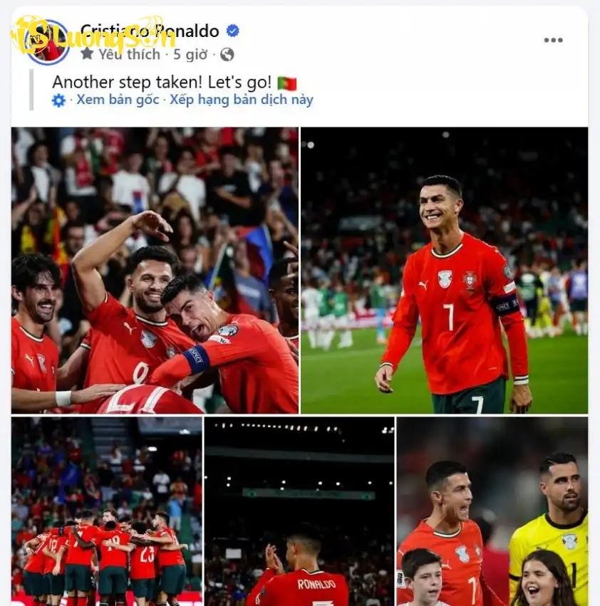 Ronaldo đăng thông điệp mạnh mẽ sau trận đấu
